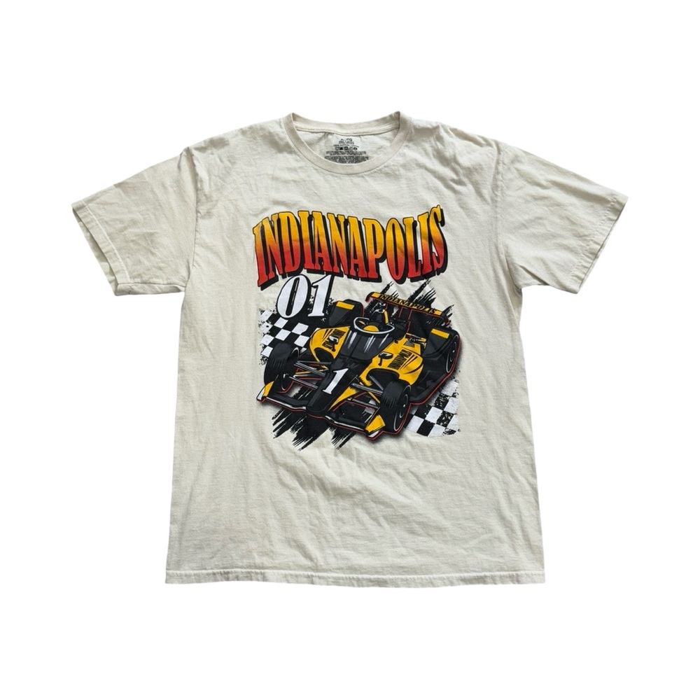Urban Outfitters Cream Indianapolis Graphic Tee